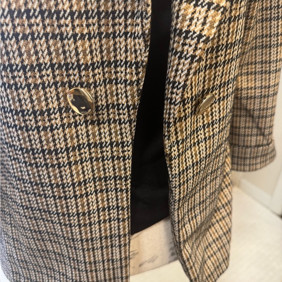 Wearever Soft-Collar Houndstooth Pattern Blazer Jacket - Picture 3 of 8